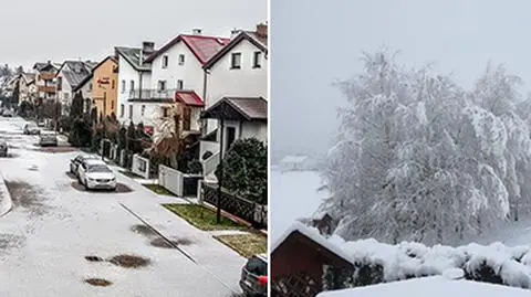 Opady śniegu w Polsce