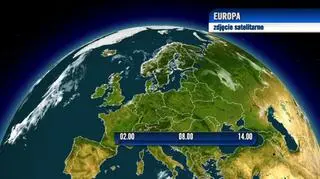 Synoptyk o sytuacji meteorologicznej nad Europą