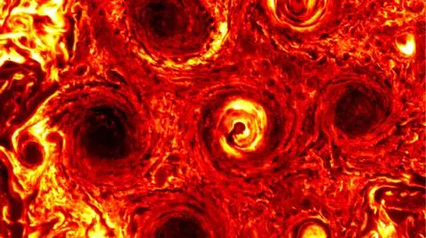 Atmosfera Jowisza to wielka kula gazów