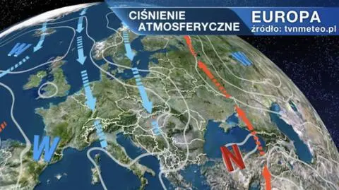 Ciśnienie atmosferyczne w Europie