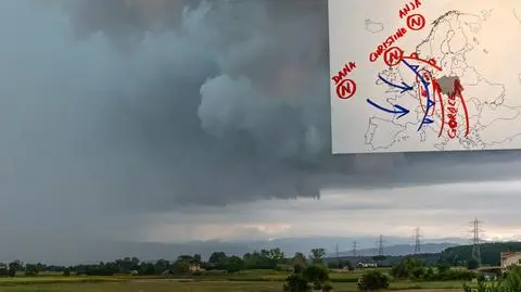 Wystąpią gwałtowne burze