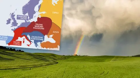Wiosna w Europie według Amerykanów. Jaka pogoda czeka Polskę?