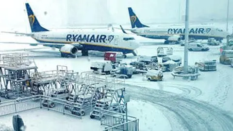 Na lotniskach były opóźnienia