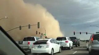 Weekendowa burza piaskowa nad Arizoną