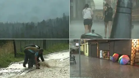 Zakopane "popłynęło", Jasło też. Kilkadziesiąt interwencji strażaków