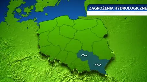 Wysoki stan wód w Wiśle i Sanie