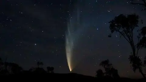 Kometa P1 McNaught uchwycona w Swifts Creek, Victoria, Australia