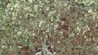 Ślad tornada w Illinois
