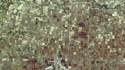Fairdale na celowniku. Osada zmieciona przez tornado