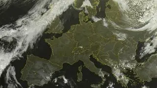 Widok satelitarny na Europę