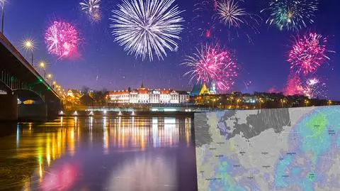 Sylwestrowa noc może być deszczowa