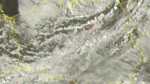 Wyładowania atmosferyczne nad Polską