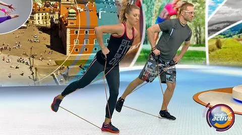 Trening z gumą daje znakomite efekty 