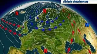 Ciśnienie atmosferyczne w Europie