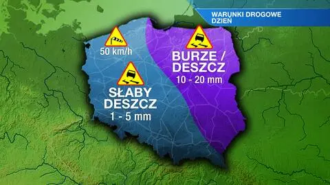 W całej Polsce na drogach będzie ślisko