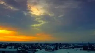 Wschód słońca nad Suwalszczyzną