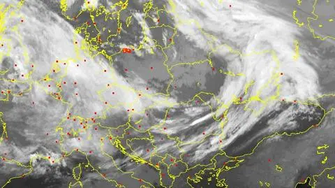 Burze w połowie listopada. Zagrzmiało na Pomorzu