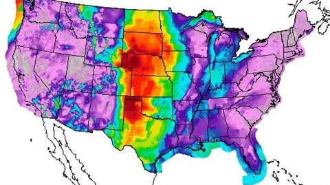Potężne wichury także nad USA