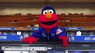 Elmo był zachwycony wizytą