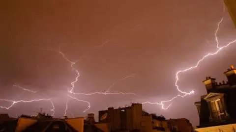 Skutki nocnych burz w Czechach