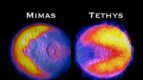 Pac-Man pożera księżyce Saturna