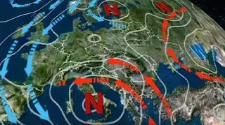 Do Polski płynie ciepłe, ale wilgotne powietrze