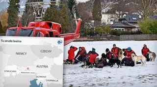 W Austrii zeszła lawina