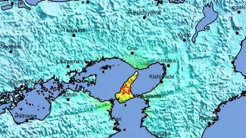 Trzęsienie ziemi w Japonii. Są ranni, elektrownia atomowa bez uszkodzeń