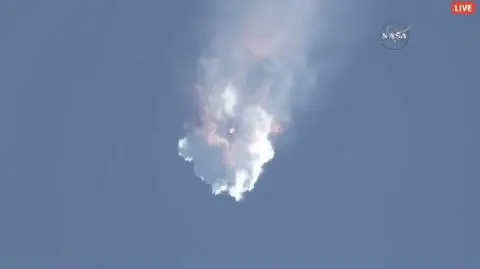 Rakieta Falcon 9 wybuchła zaraz po starcie