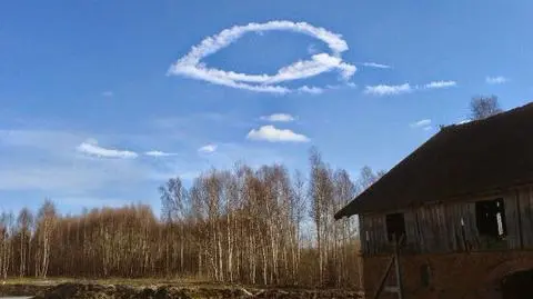 Niebo nad miejscowością Kaszuny (Warmia)