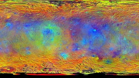Nowe zdjęcia powierzchni planety karłowatej Ceres