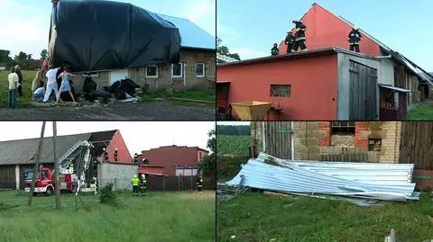 "To była trąba powietrzna!"