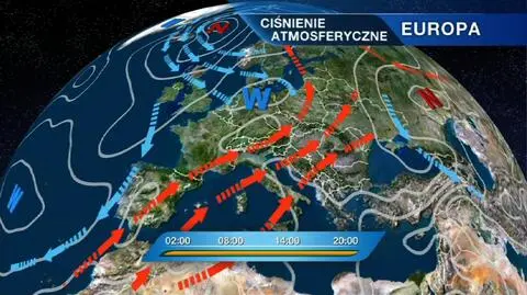 Ciśnienie atmosferyczne w Europie
