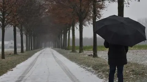 Będą miejsca, gdzie może spaść deszcz ze śniegiem