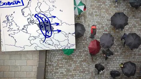 W sobotę w dużej części kraju popada