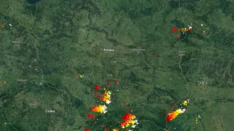 Wyładowania atmosferyczne nad Polską