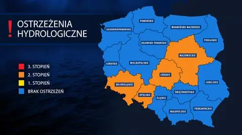 IMGW alarmuje: rzeki mogą przekroczyć stany ostrzegawcze