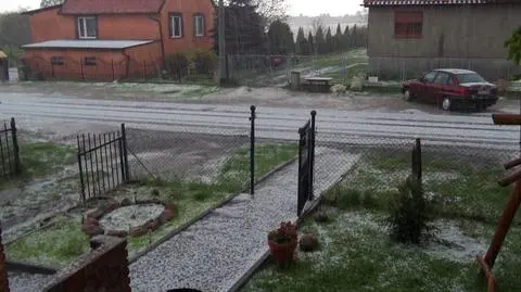 Aktualnie czytasz: Gradowe burze zakłóciły majówkę