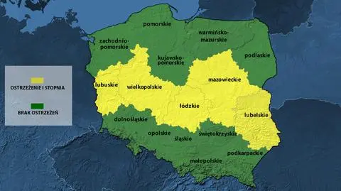 Ostrzeżenie meteorologiczne przed mgłami