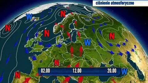 Ciśnienie będzie spadać. Niekorzystne biometeo