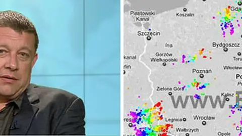 "Dzisiejsza pogoda nie jest bezpieczna". Sprawdź, gdzie jeszcze możliwe są burze