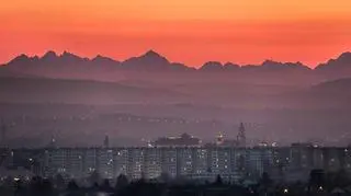 Tatry widziane z Krakowa