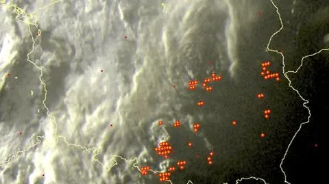 Wyładowania atmosferyczne nad Polską