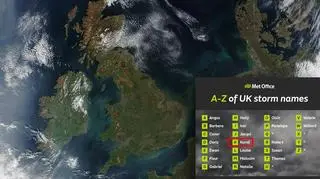 Kamil to polskie imię na liście sztormów