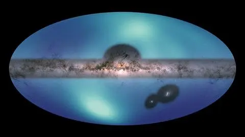 Nowa mapa Drogi Mlecznej (NASA / ESA / JPL-Caltech / Conroy et. glin. 2021)