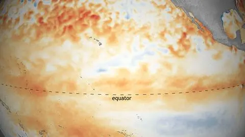NOAA poinformowała, że wystąpiło El Nino