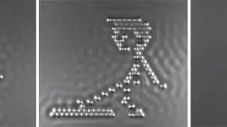 Najmniejszy film świata powstał z atomów