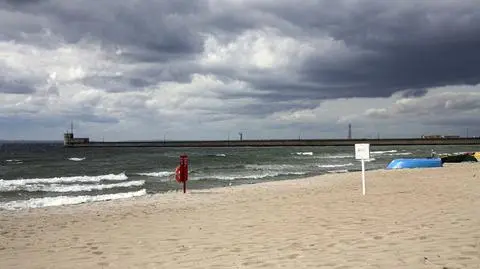 W niedzielę pogoda nie będzie sprzyjać plażowaniu
