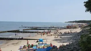 Plaża w Jarosławcu