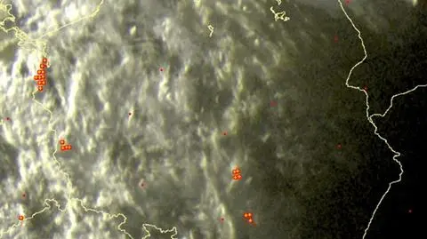 Wyładowania atmosferyczne nad Polską